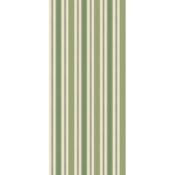 Melbourne Stripe - Green/Blue Green By G P & J Baker | Originals Wallcovering |Stripes  Wallcovering