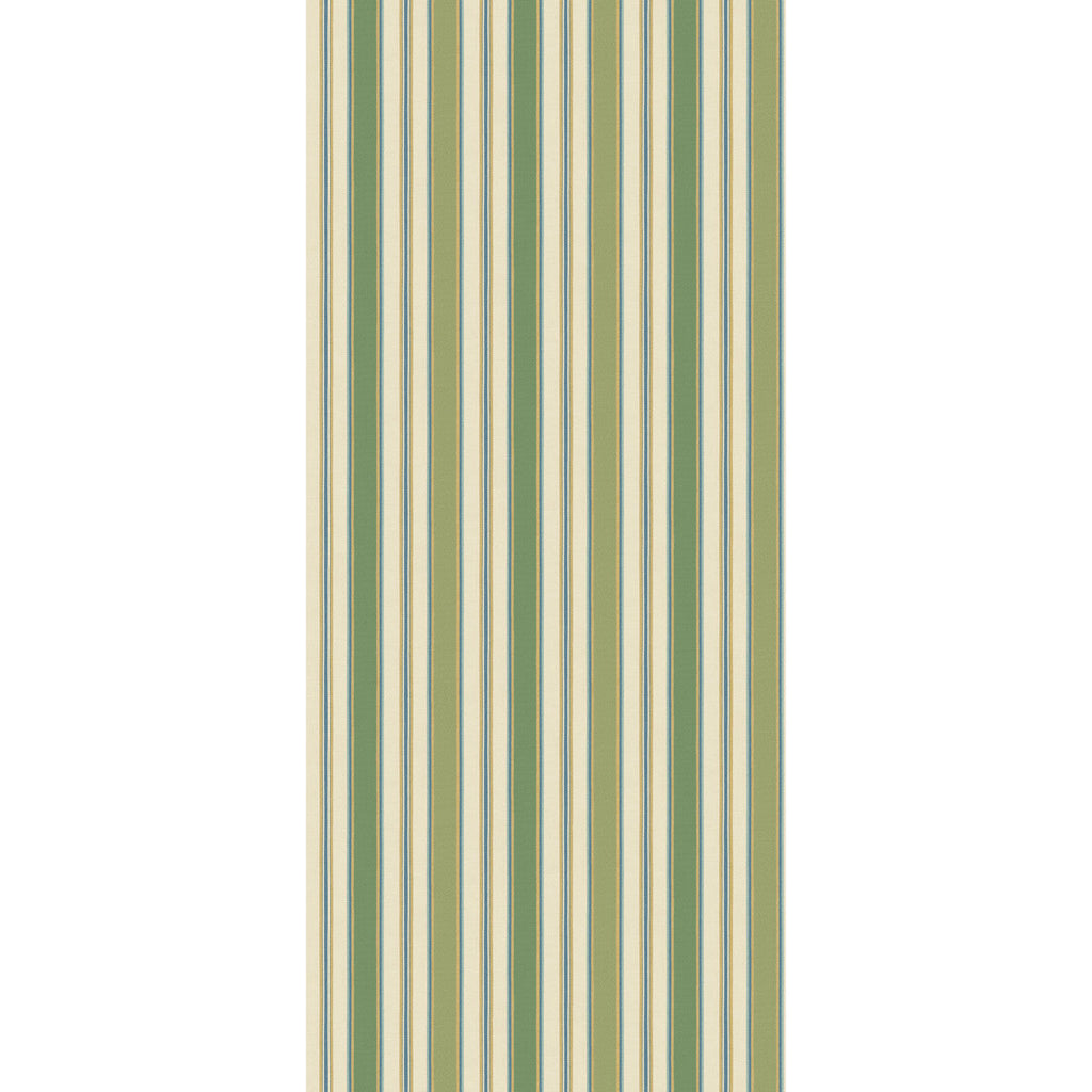 Melbourne Stripe - Green/Blue Green By G P & J Baker | Originals Wallpaper |Stripes  Wallcovering