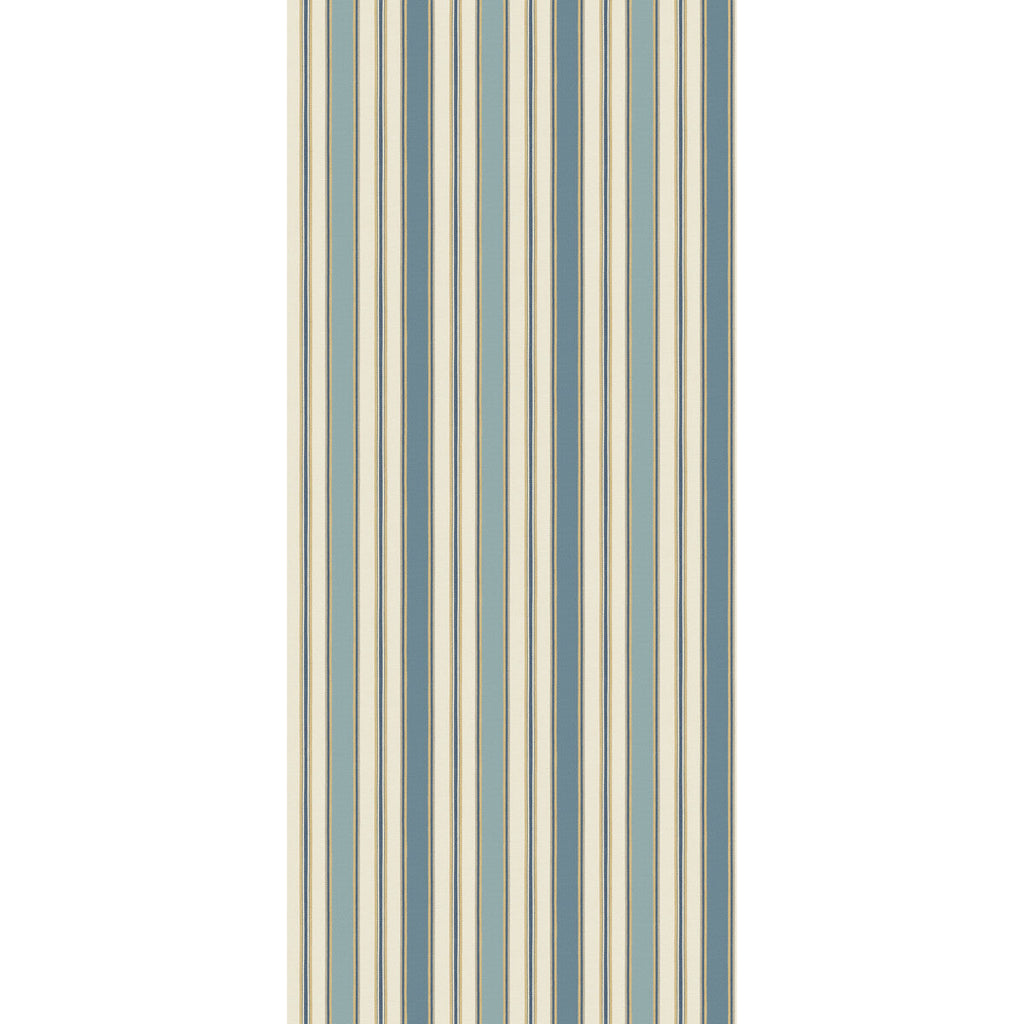 Melbourne Stripe - Blue Blue By G P & J Baker | Originals Wallpaper |Stripes  Wallcovering