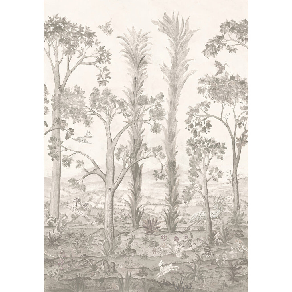 Tall Trees - Sepia Brown By G P & J Baker | Kit Kemp Wallpaper |  Wallcovering