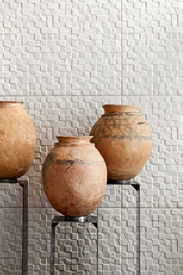 Adobe Ecru - Ecru Wallcovering | Arte International