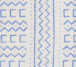 French Blue on White | Suncloth