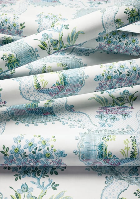 Antoinette, Blue and Plum