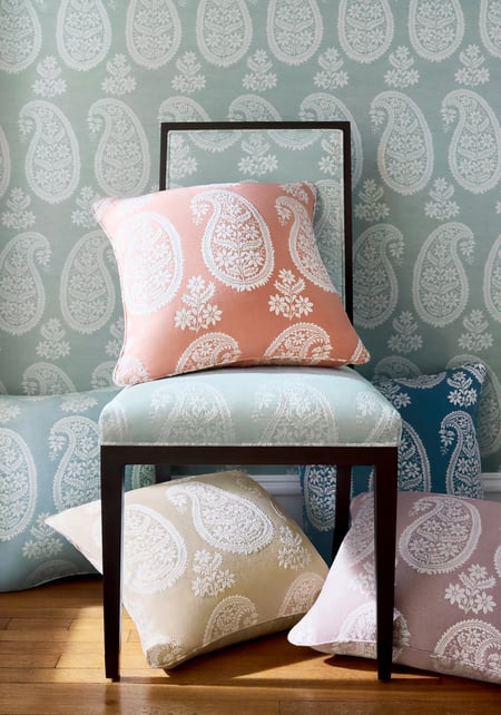 Campania Paisley, Pale Green