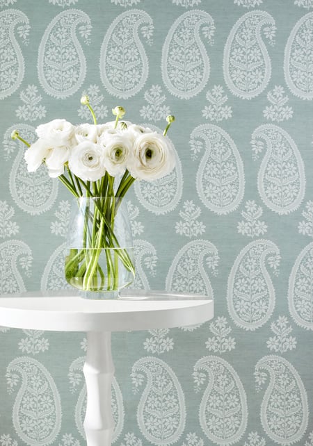 Campania Paisley, Pale Green