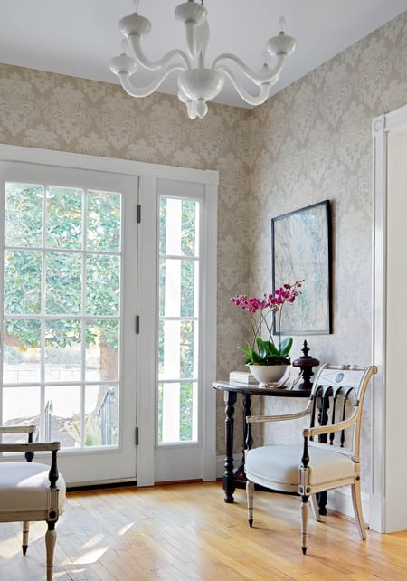 Darcey Damask, Flax