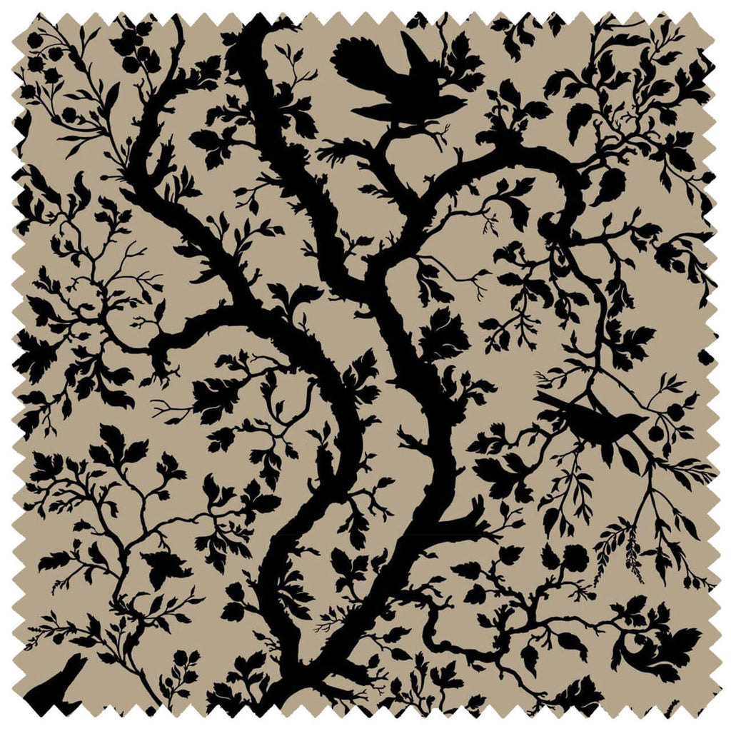 Birdbranch Linen Black