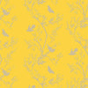 Birdbranch Stripe Gold Pearl on Yellow