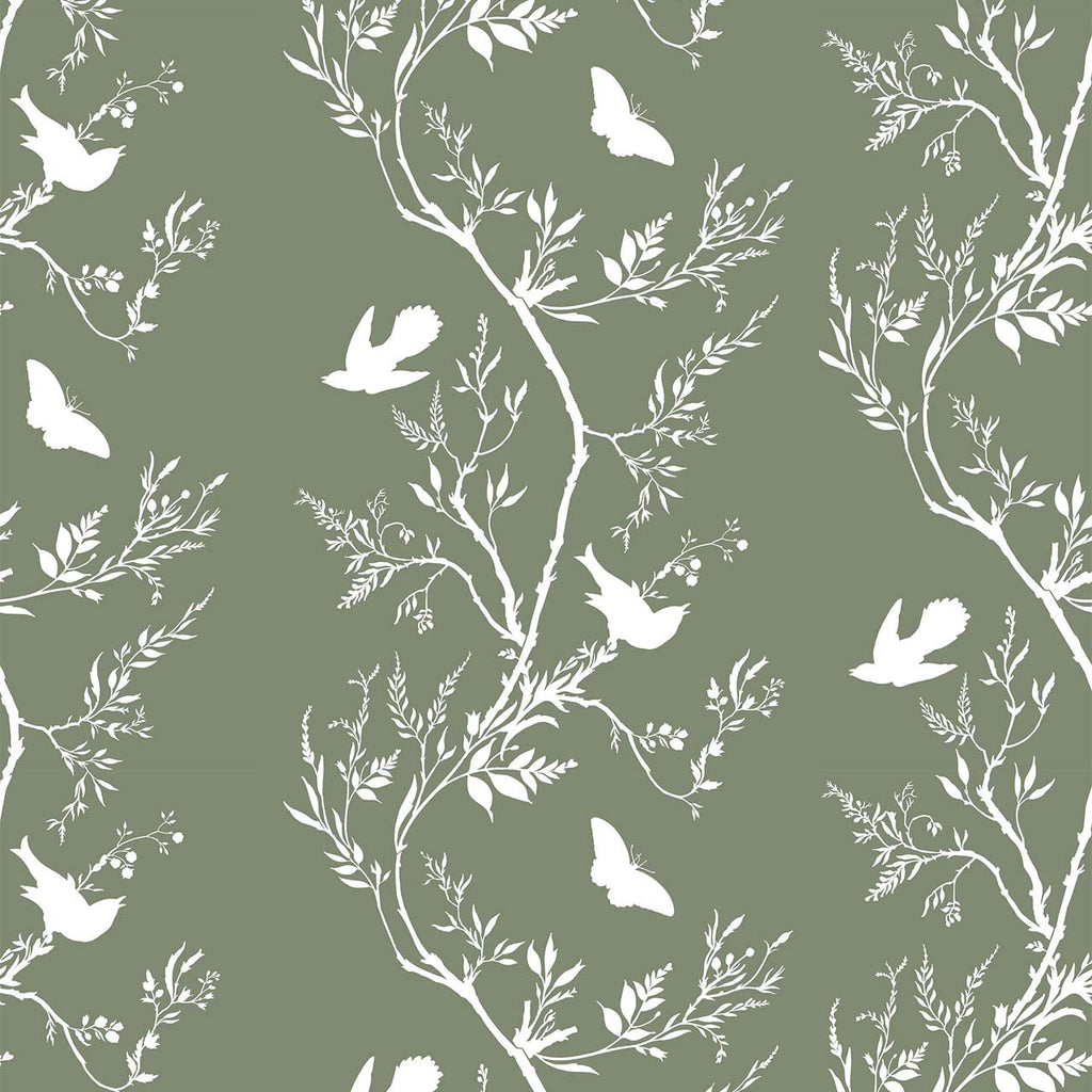 Birdbranch Stripe White on Hampden