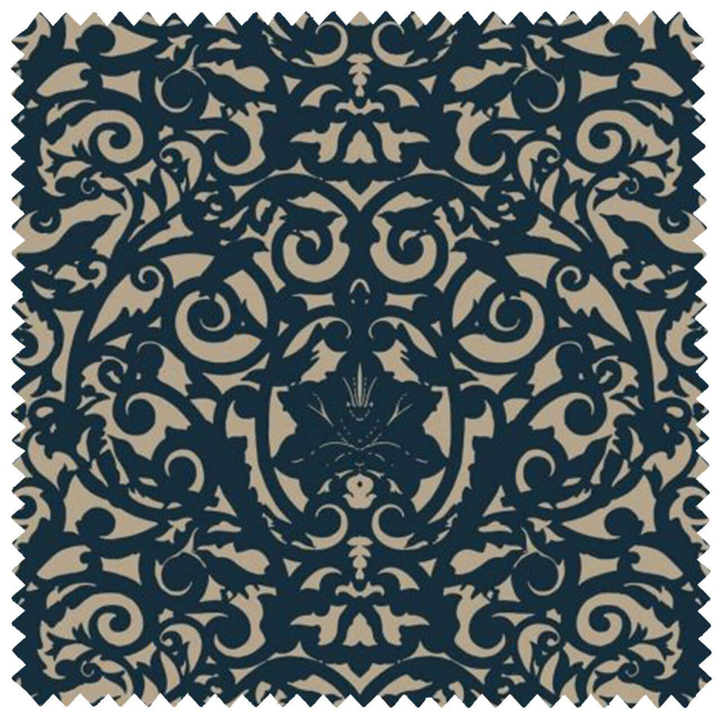 Birdcage Linen Navy Blue