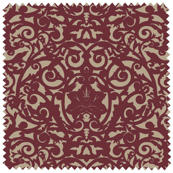 Birdcage Linen Red | Timorous Beasties Fabric