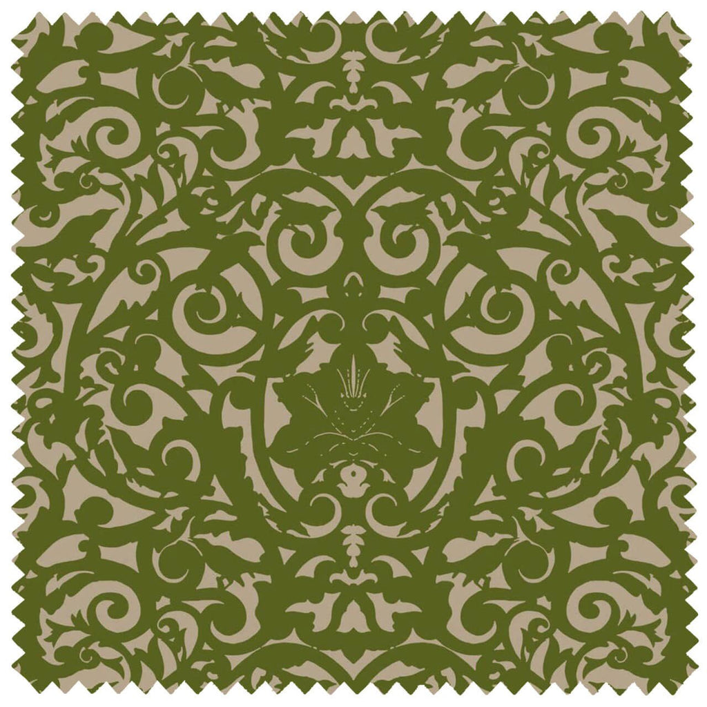 Birdcage Linen Olive Green