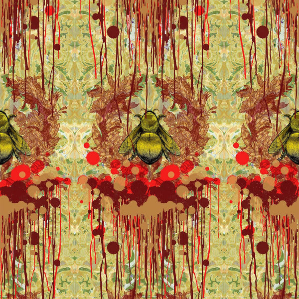 Bloody Empire Green | Timorous Beasties Wallcovering