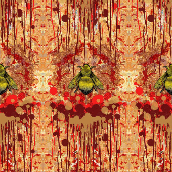 Bloody Empire Red | Timorous Beasties Wallcovering