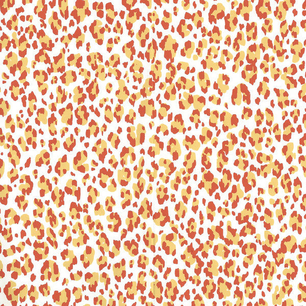 Bonaparte Gold Orange Almost White Screen Printed | China Seas