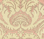 Borghese, Brown Soft Pink on Cream