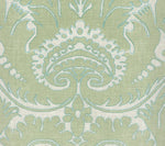 Borghese Two Color, Celadon Turquoise Outline