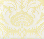 Borghese, Yellow on White Linen Cotton