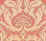 Borghese, Coral Soft Pink Brown on Curtain Weight