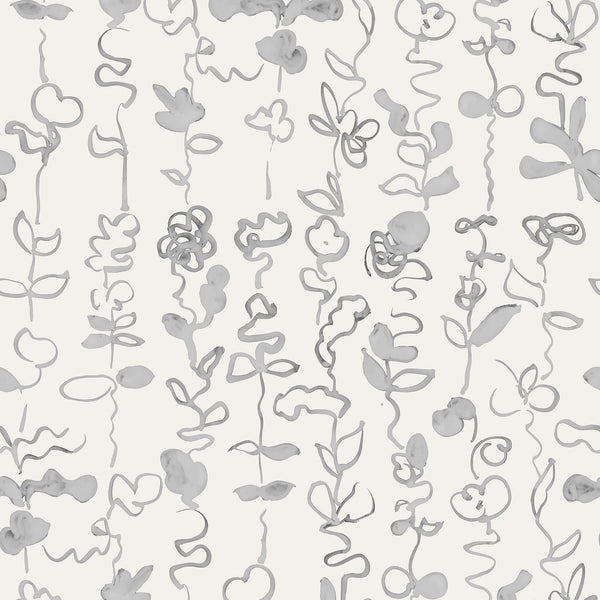 Bossa Gris | Poppy Print Studio Wallcovering