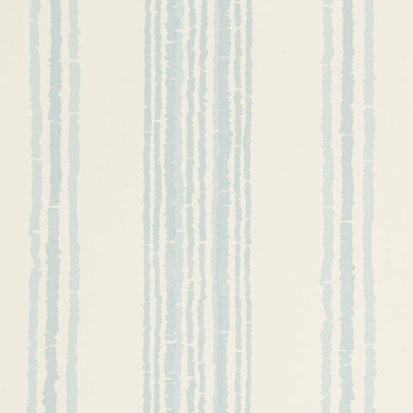 Boxwood Stripe Wallcovering Seafoam | Sister Parish