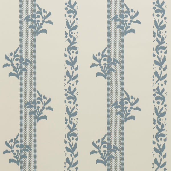 Brio Wallcovering Blue | Sister Parish