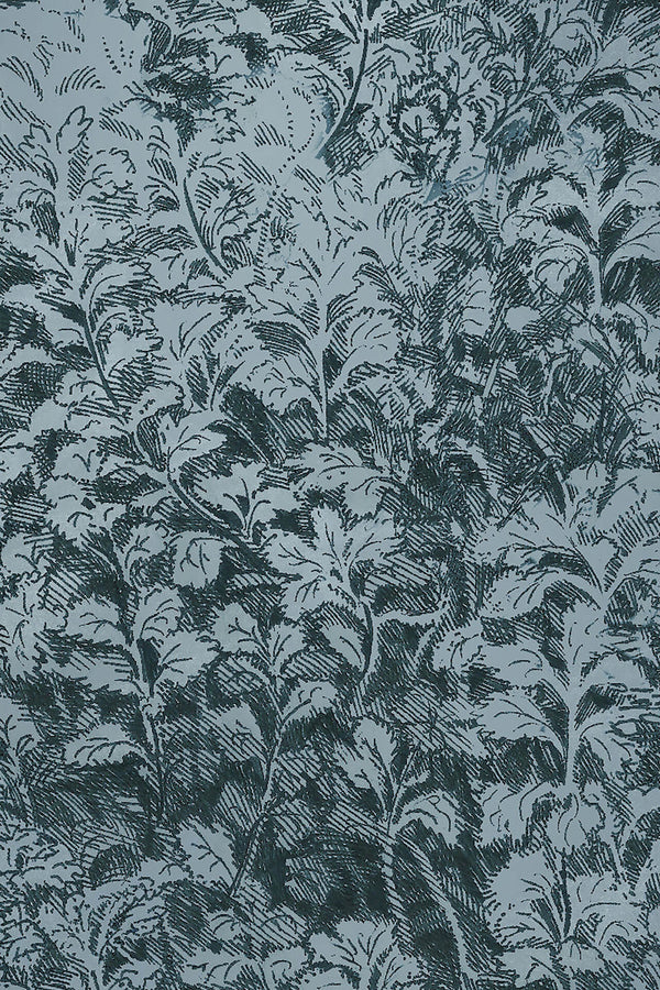 Brush Blue Whisper | Poppy Print Studio Wallcovering
