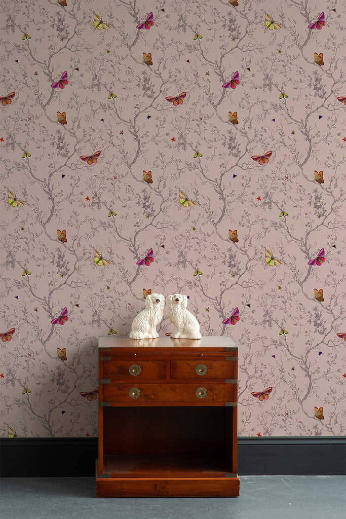 Butterflies Dusted Pink