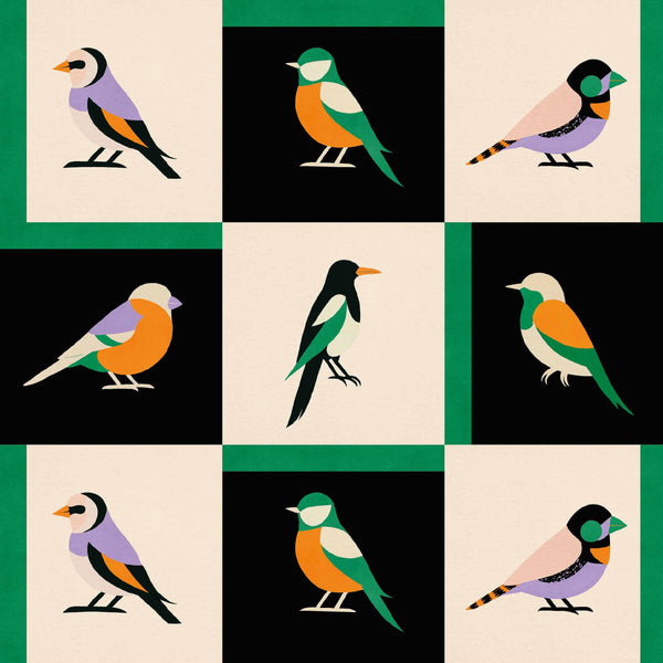 Like a Bird Noir | Coordonné