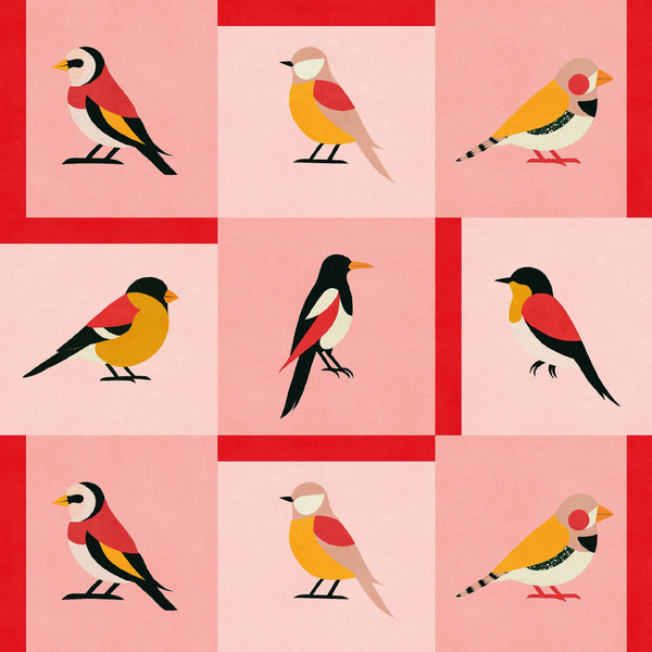 Like a Bird Pink | Coordonné