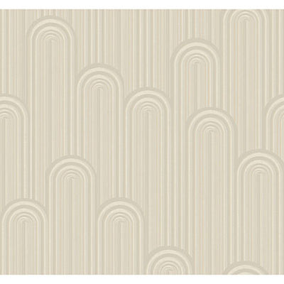 La Grande-Motte Cream Wallcovering | Jeffrey Stevens