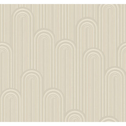 La Grande-Motte Cream Wallcovering | Jeffrey Stevens