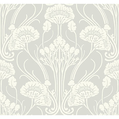 Nouveau Damask Wallpaper | Jeffrey Stevens