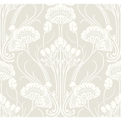 Nouveau Damask Wallpaper | Jeffrey Stevens