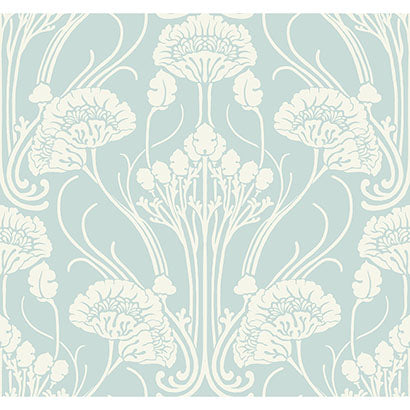Nouveau Damask Wallpaper | Jeffrey Stevens