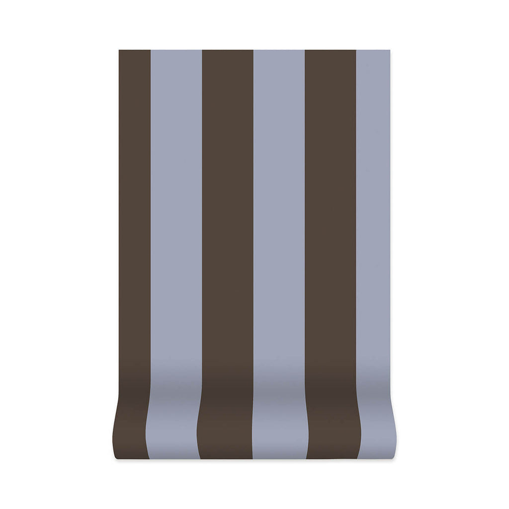 Camelot Stripe Sky & Noir, Sample