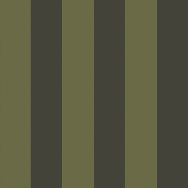 Camelot Stripe Verdigris & Noir, Sample Wallcoverings | Newwall