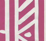Magenta on White Wallcoverings | Suncloth