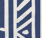 Navy on White Wallcoverings | Suncloth