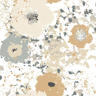 Cassis Amber Wallcovering | Jeffrey Stevens