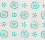 Turquoise on White