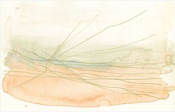 Celine Orange-&-Green  Wallpaper (Srd-Ce1-01) | Sarah Rowland | Koroseal