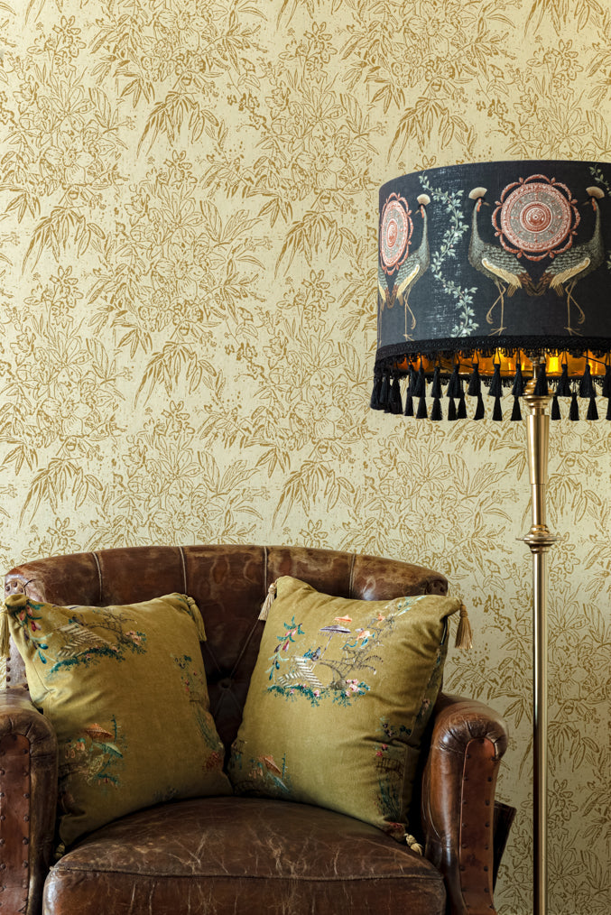 Cherry Orchard Sand Wallpaper | Mind The Gap