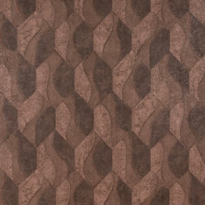 Chisel Vinyl Terracotta Wallpaper | Koroseal