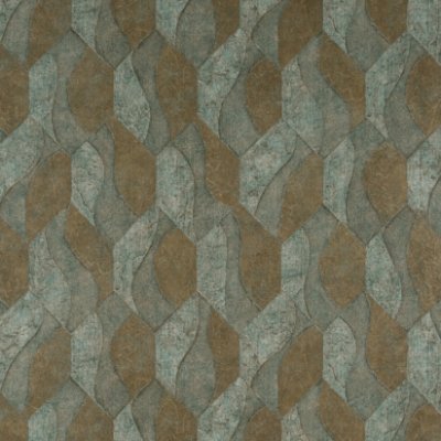 Chisel Vinyl Verdigris Wallpaper | Koroseal