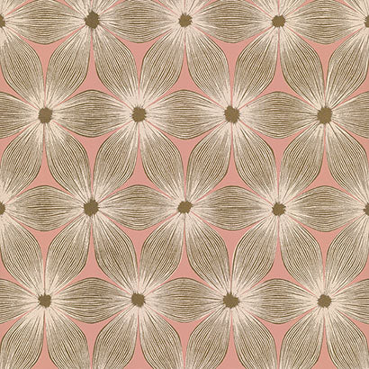 Jupiter Brown Wallcovering | Jeffrey Stevens