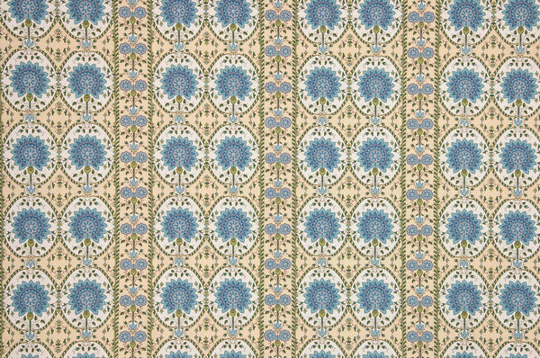 Tajmahal - rayure Bleu Vert | Pierre Frey