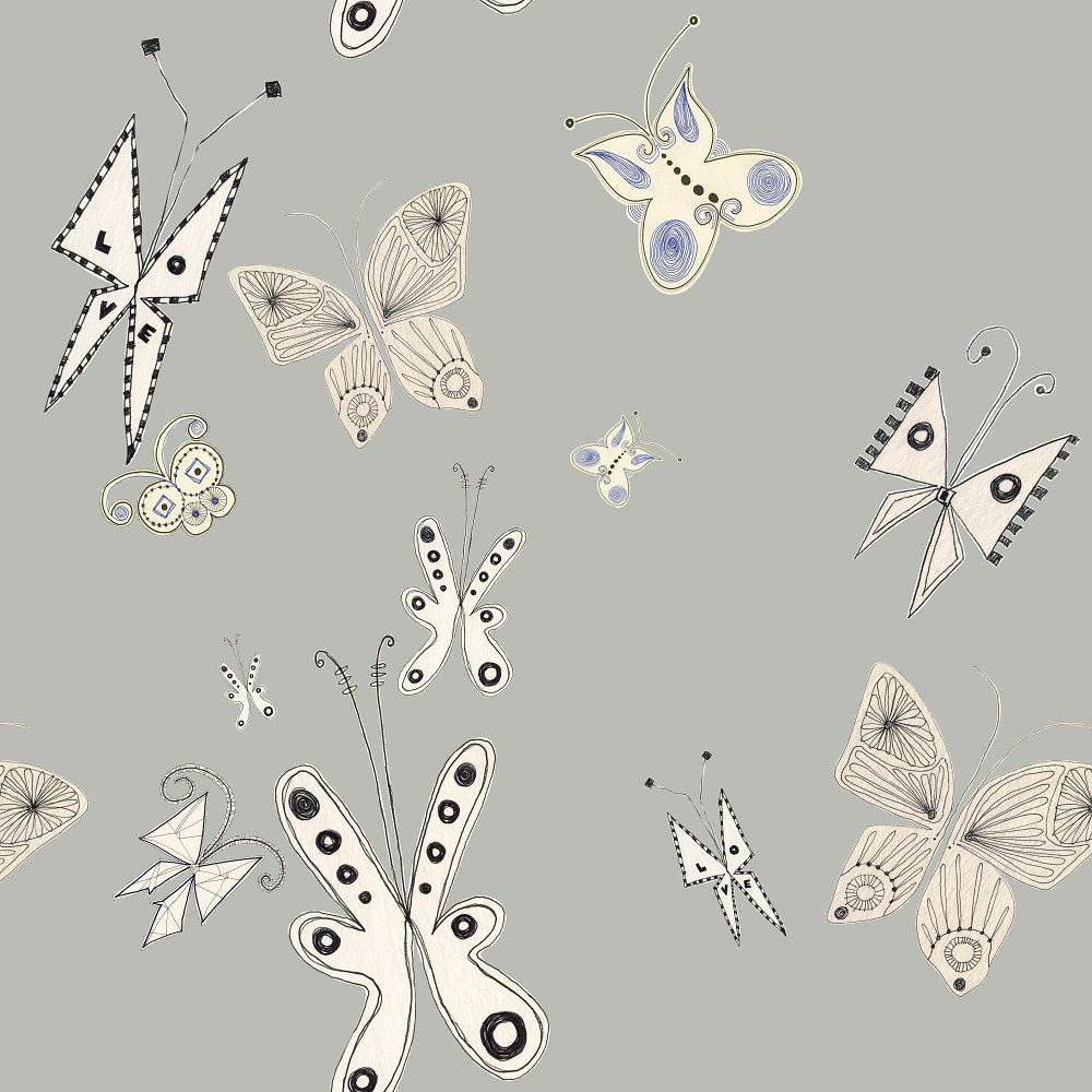 Colette Gray  Wallpaper (Srd-Clt-03) | Sarah Rowland | Koroseal