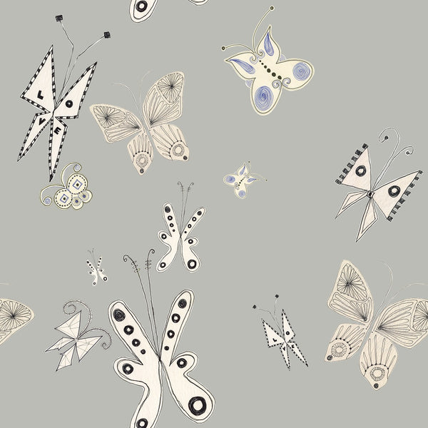 Colette Gray  Wallpaper (Srd-Clt-03) | Sarah Rowland | Koroseal