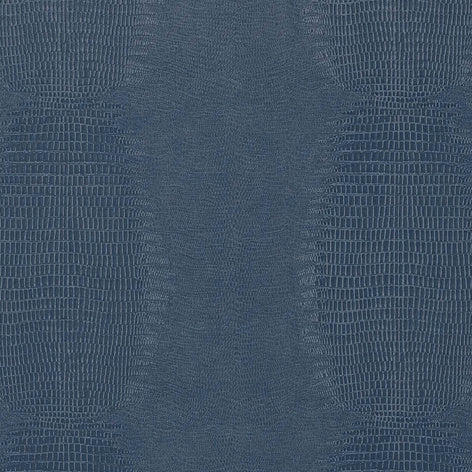 Crowley's Crocodile Animal Skin Emboss Walls - Navy